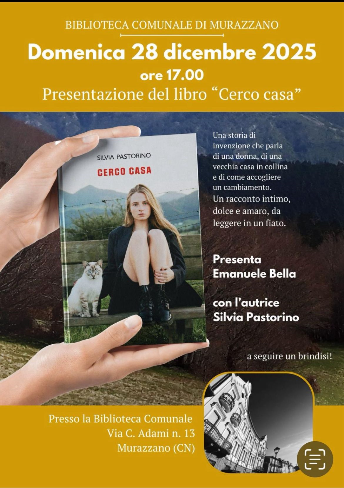 PRESENTAZIONE DEL LIBRO "CERCO CASA"